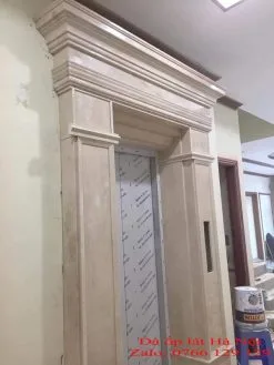 Đá marble ốp thang máy