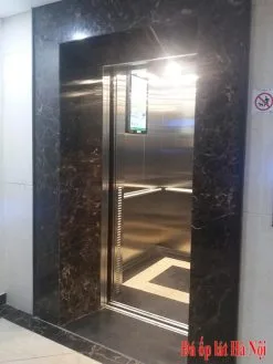 Đá granite ốp thang máy gia đình