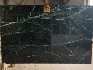 đá marble tự nhiên xanh mạng nhện