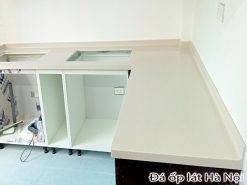 Bàn bếp đá solid surface tại đống đa